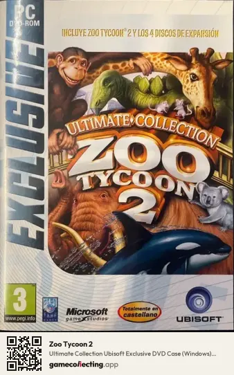 Zoo Tycoon 2 Computer, Spain box front
