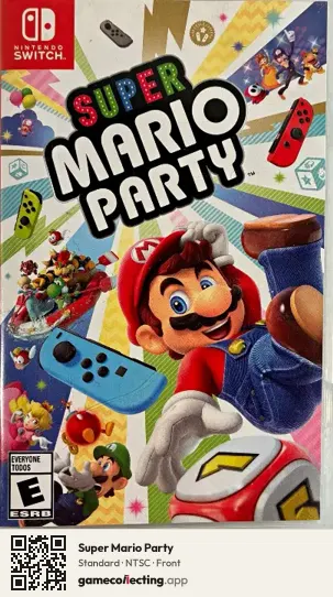 Super Mario Party Nintendo Switch, NTSC box front