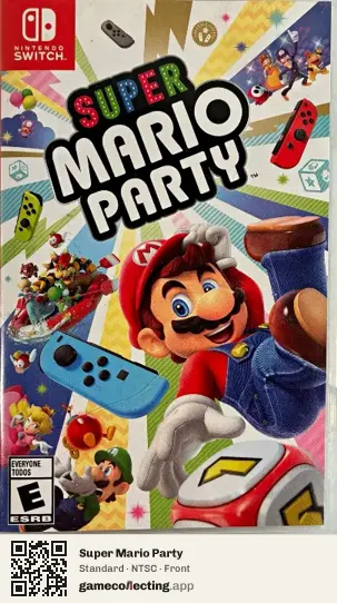 Super Mario Party Nintendo Switch, NTSC box front