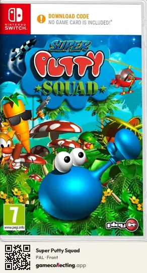 Super Putty Squad Nintendo Switch, PAL box front