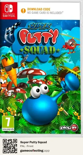 Super Putty Squad Nintendo Switch, PAL box front