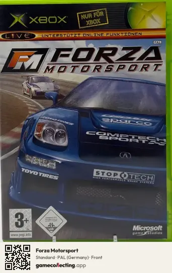 Forza Motorsport Xbox, Germany box front
