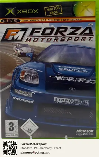 Forza Motorsport Xbox, Germany box front
