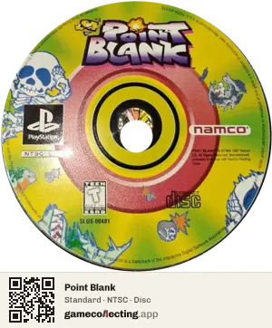 Point Blank PlayStation, NTSC disc