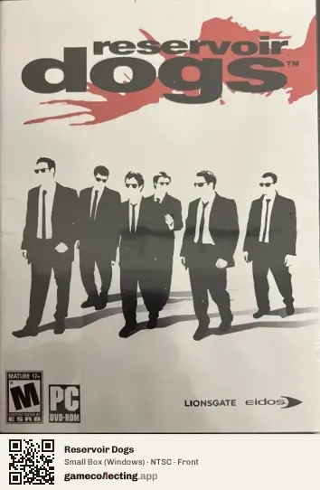 Reservoir Dogs Computer, NTSC box front
