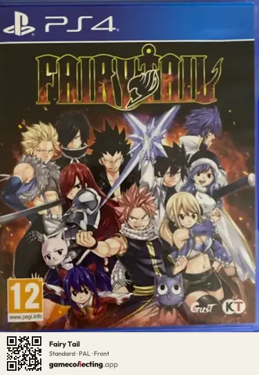 Fairy Tail PlayStation 4, PAL box front