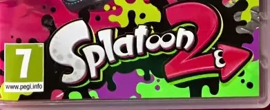 Splatoon 2, the PEGI square on its front