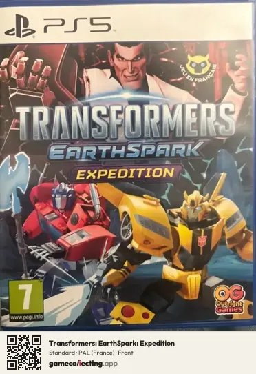 Transformers: EarthSpark: Expedition PlayStation 5, France box front