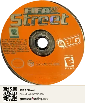 FIFA Street Nintendo GameCube, NTSC disc