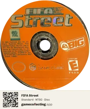 FIFA Street Nintendo GameCube, NTSC disc