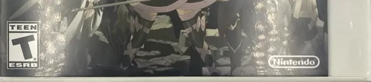 Fire Emblem Fates: Conquest, the ESRB box on its front