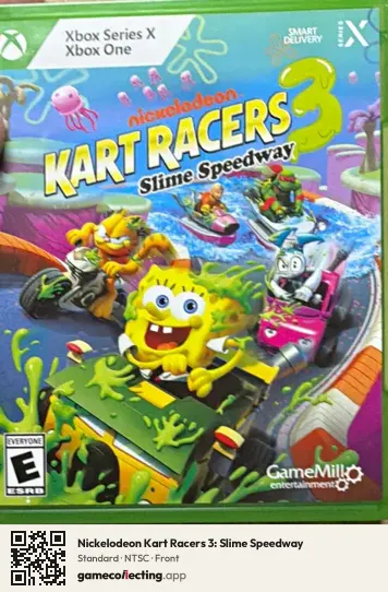 Nickelodeon Kart Racers 3: Slime Speedway Xbox Series X, NTSC box front