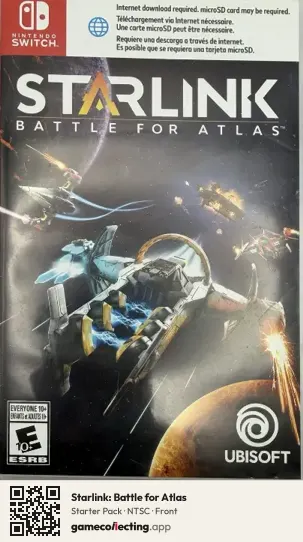 Starlink: Battle for Atlas Nintendo Switch, NTSC box front