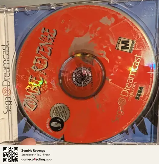Zombie Revenge Sega Dreamcast, NTSC box front