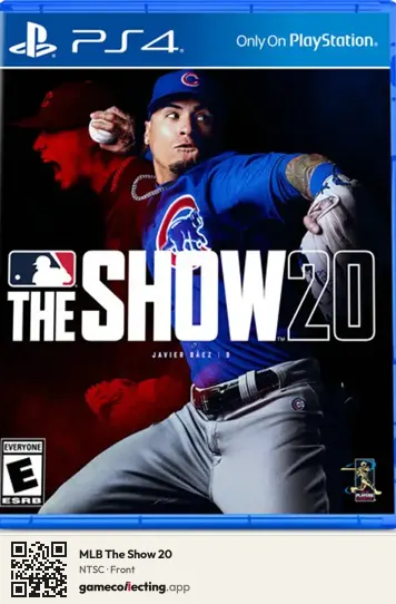 MLB The Show 20 PlayStation 4, NTSC box front