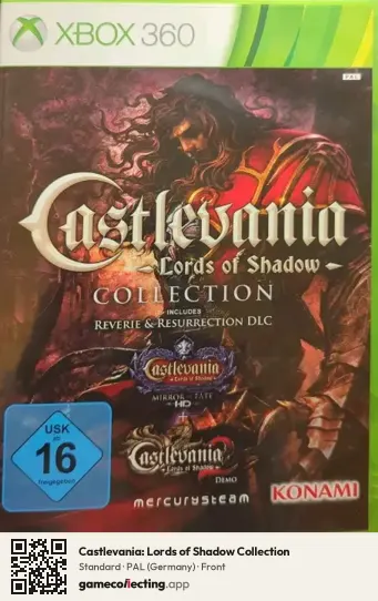 Castlevania: Lords of Shadow Collection Xbox 360, Germany box front