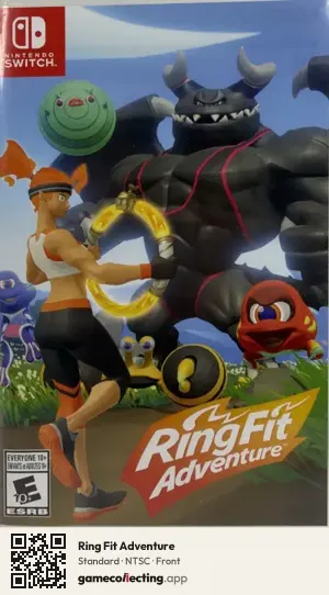 Ring Fit Adventure Nintendo Switch, NTSC box front