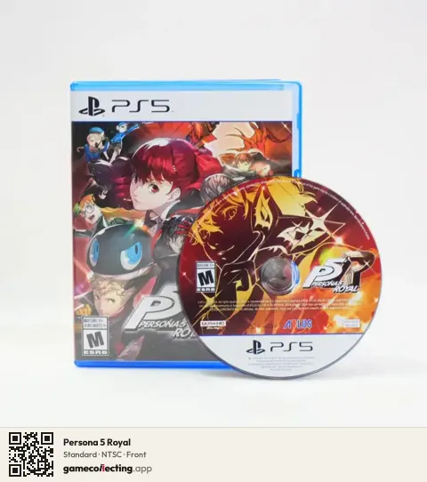Persona 5 Royal PlayStation 5, NTSC box front
