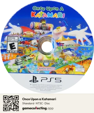 Once Upon a Katamari PlayStation 5, NTSC disc