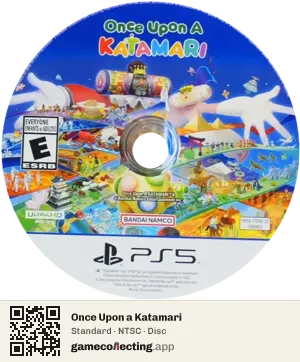 Once Upon a Katamari PlayStation 5, NTSC disc