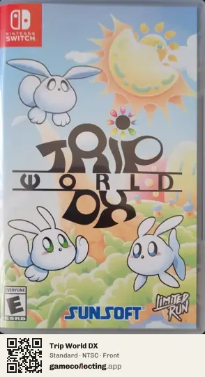 Trip World DX Nintendo Switch, NTSC box front