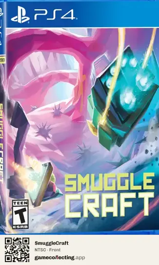 SmuggleCraft PlayStation 4, NTSC box front