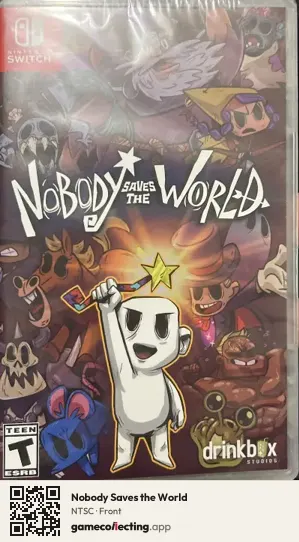 Nobody Saves the World Nintendo Switch, NTSC box front