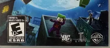 LEGO Batman: The Videogame, the ESRB box on its front