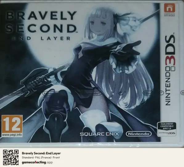 Bravely Second: End Layer Nintendo 3DS, France box front