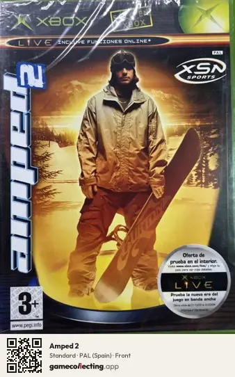 Amped 2 Xbox, Spain box front