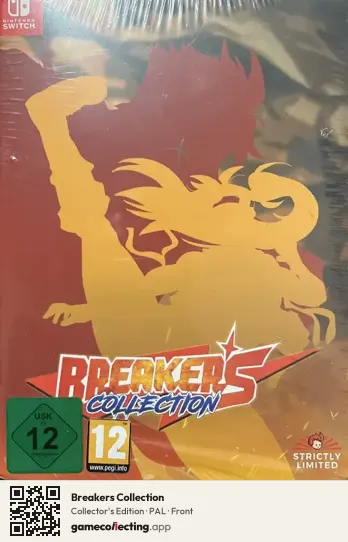 Breakers Collection Nintendo Switch, PAL box front