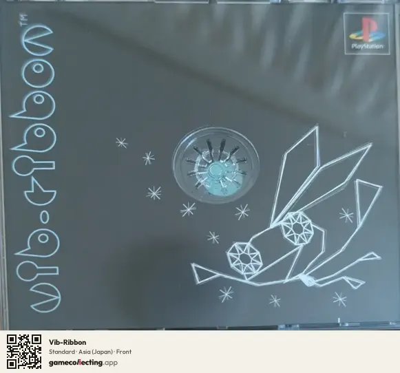 Vib-Ribbon PlayStation, Asia box front