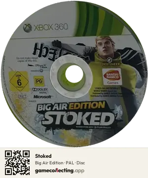 Stoked Xbox 360, PAL disc