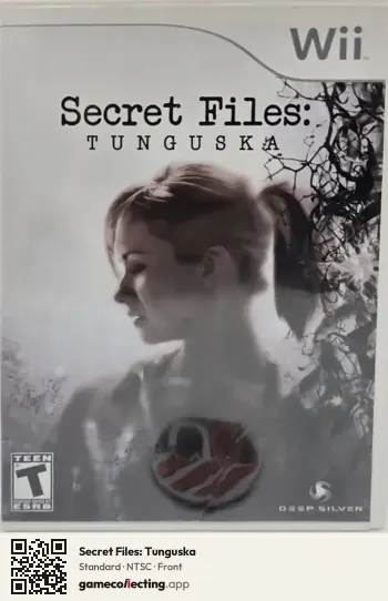 Secret Files: Tunguska Nintendo Wii, NTSC box front