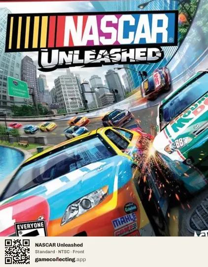 NASCAR Unleashed PlayStation 3, NTSC box front