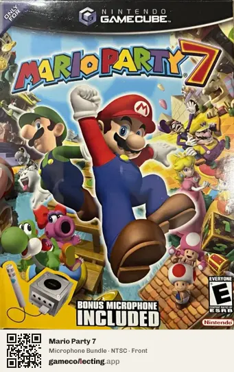 Mario Party 7 Nintendo GameCube, NTSC box front