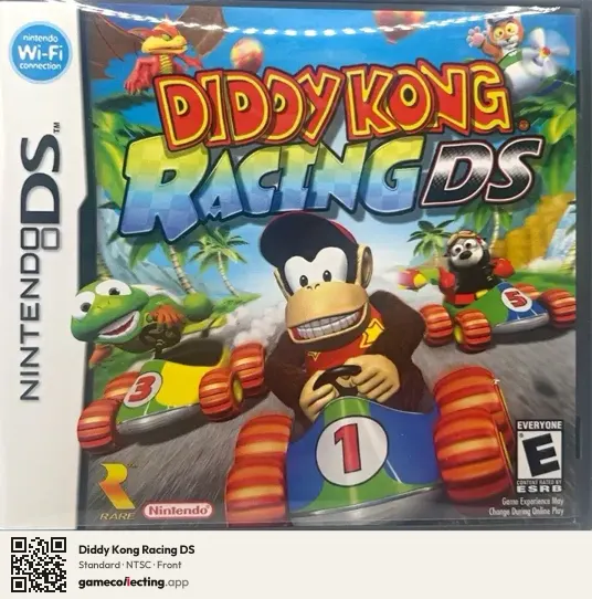 Diddy Kong Racing DS Nintendo DS, NTSC box front
