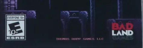 Axiom Verge, the ESRB box on its front