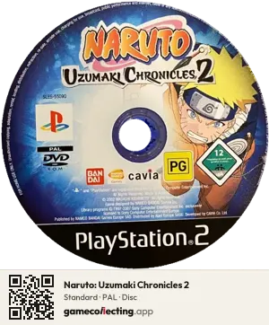 Naruto: Uzumaki Chronicles 2 PlayStation 2, PAL disc