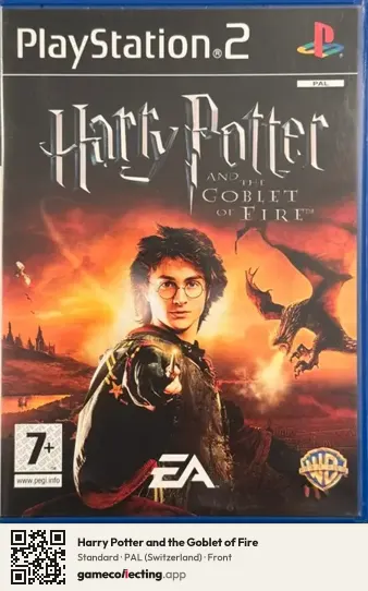 Harry Potter and the Goblet of Fire PlayStation 2, Switzerland box front