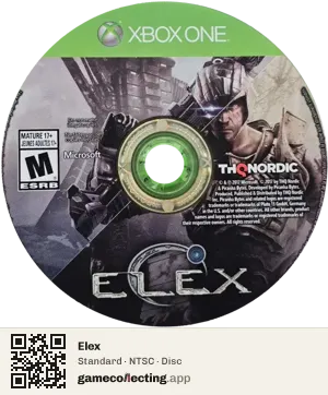 Elex Xbox One, NTSC disc