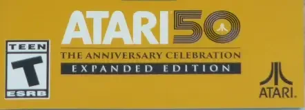 Atari 50: The Anniversary Celebration, the ESRB box on its front