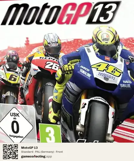 MotoGP 13 PlayStation 3, Germany box front