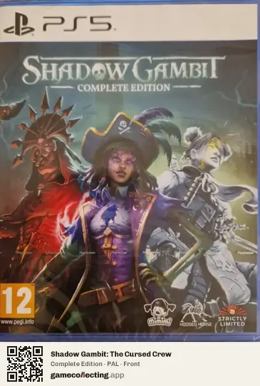 Shadow Gambit: The Cursed Crew PlayStation 5, PAL box front