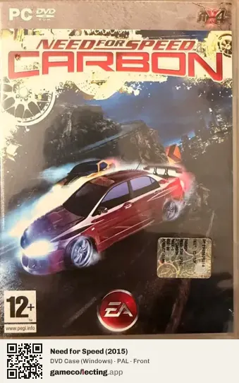 Need for Speed (2015) Computer, PAL box front