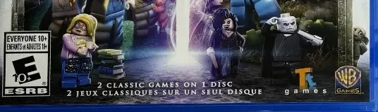 LEGO Harry Potter Collection, the ESRB box on its front