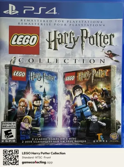 LEGO Harry Potter Collection PlayStation 4, NTSC box front
