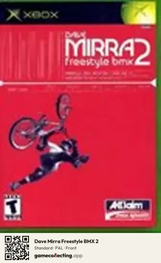 Dave Mirra Freestyle BMX 2 Xbox, PAL box front