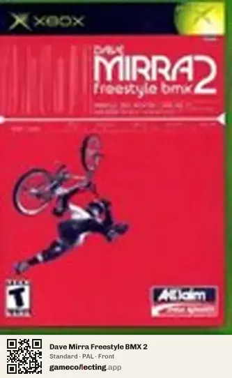 Dave Mirra Freestyle BMX 2 Xbox, PAL box front