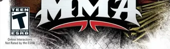 EA Sports MMA, the ESRB box on its front